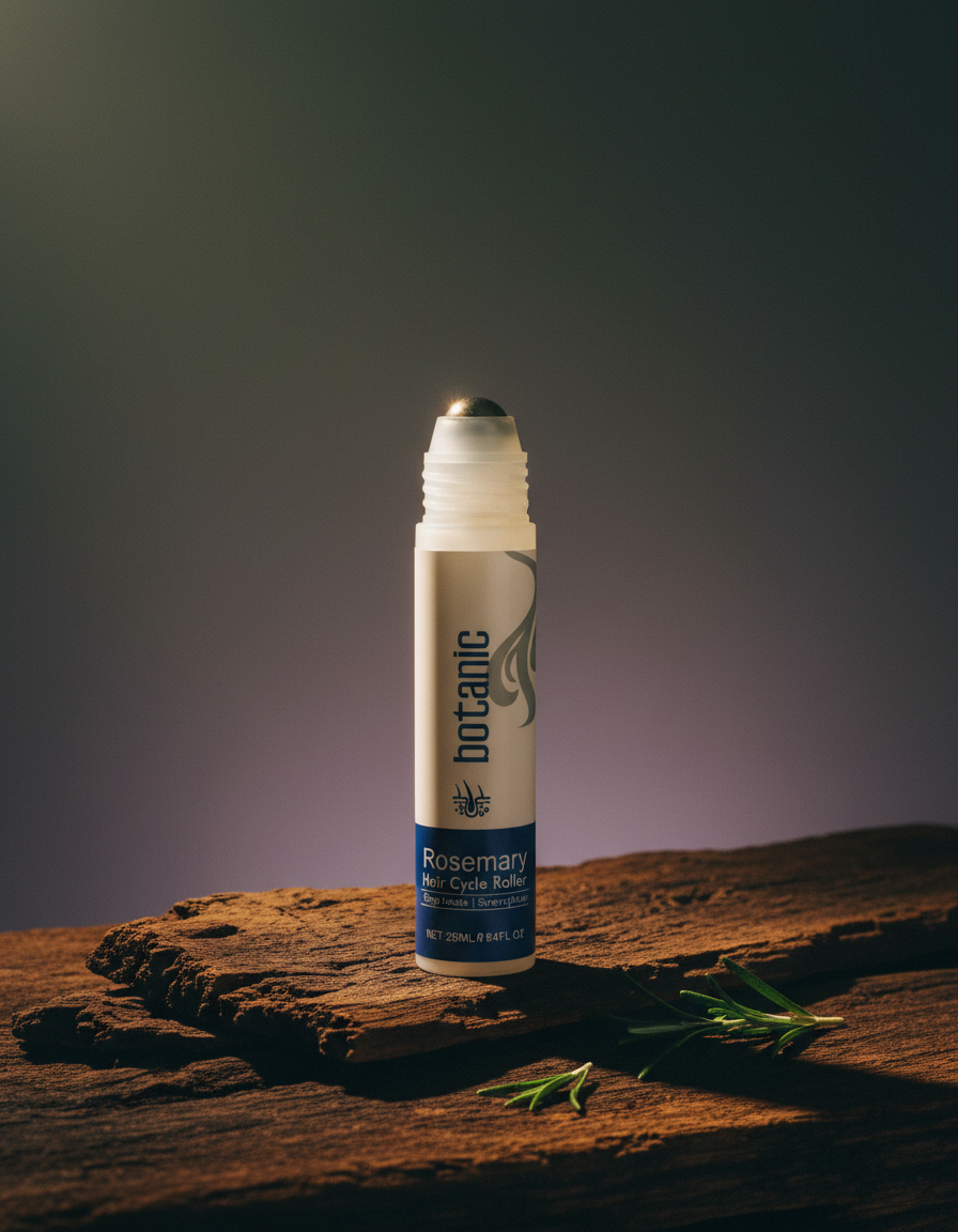 Patented Rosemary Hair Growth Roll-On Serum